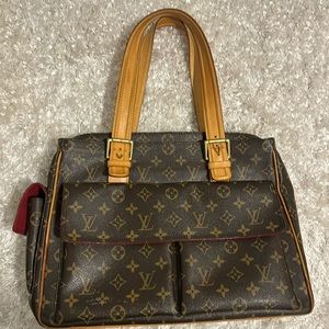 Authentic Vintage Louis Vuitton Monogram Multipli Cite Shoulder Bag
